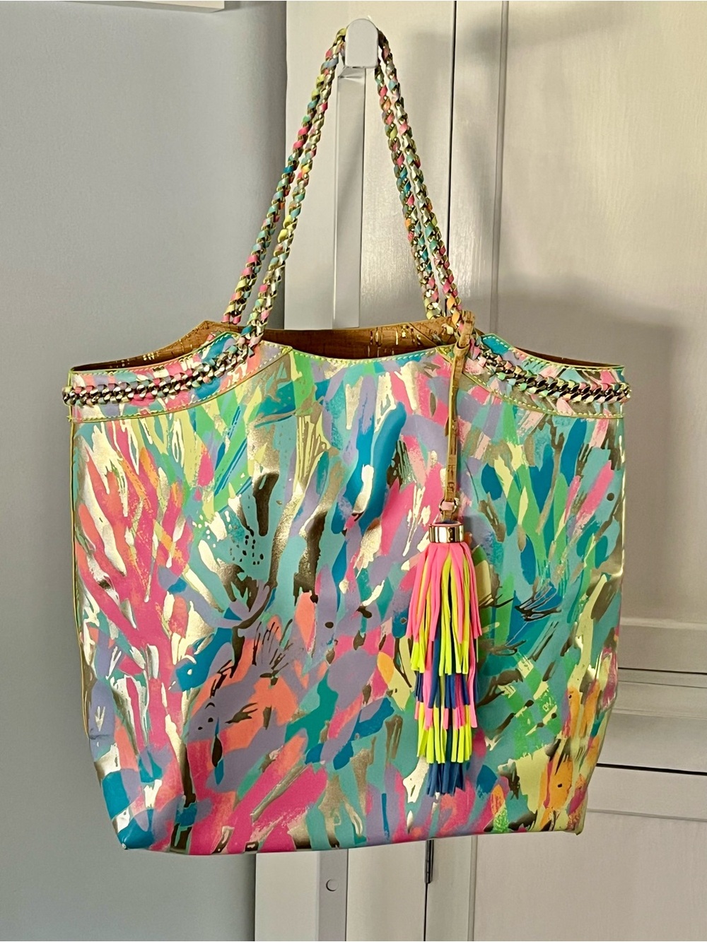 JUST LISTED!!!  ~ LILLY PULITZER | Reversible Tote | GORGEOUS!